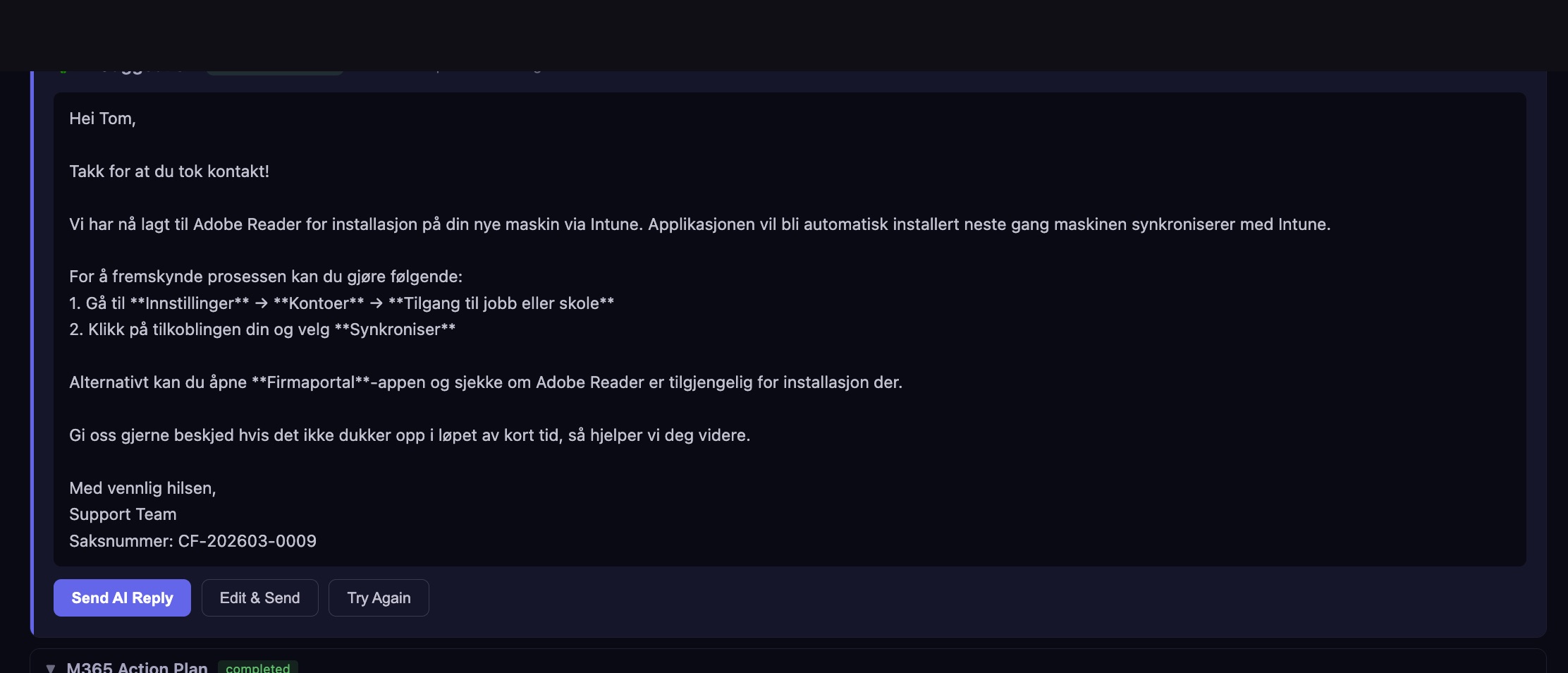 AI Reply
